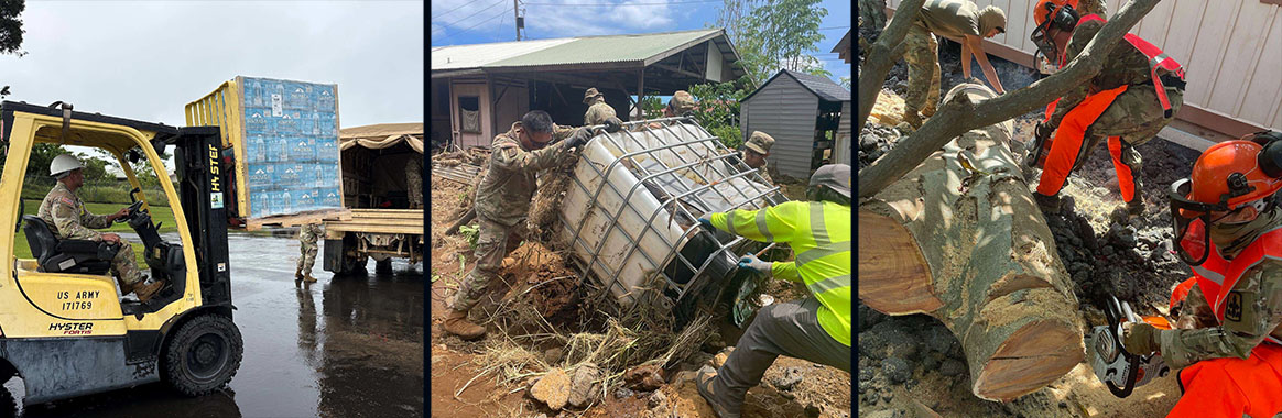 Hawaii Guard Supports Tropical Cyclone Lala Response